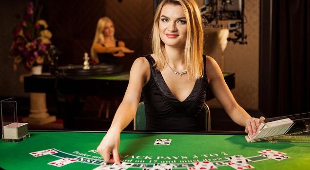 Spille live blackjack online